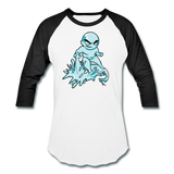 Character #62 Baseball T-Shirt - white/black