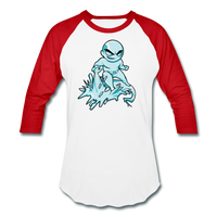 Character #62 Baseball T-Shirt - white/red