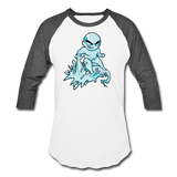 Character #62 Baseball T-Shirt - white/charcoal