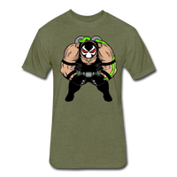 Character #61 Fitted Cotton/Poly T-Shirt by Next Level - heather military green