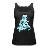 Character #62 Women’s Premium Tank Top - charcoal gray