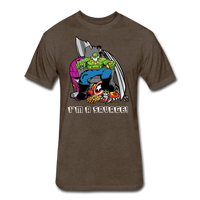 Character #63 Fitted Cotton/Poly T-Shirt by Next Level - heather espresso