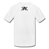 Character #63 Kids' Moisture Wicking Performance T-Shirt - white