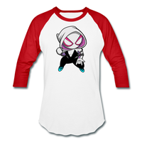 Character #64 Baseball T-Shirt - white/red