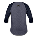 Character #64 Baseball T-Shirt - heather blue/navy