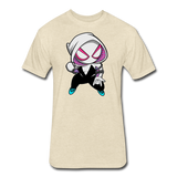 Character #64 Fitted Cotton/Poly T-Shirt by Next Level - heather cream