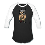 Character #65 Baseball T-Shirt - black/white