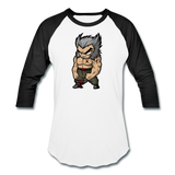 Character #65 Baseball T-Shirt - white/black