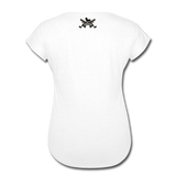 Character #67 Women's Tri-Blend V-Neck T-Shirt - white