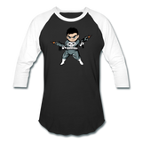 Character #70 Baseball T-Shirt - black/white