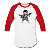 Character #70 Baseball T-Shirt - white/red