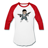 Character #70 Baseball T-Shirt - white/red