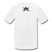 Character #70 Kids' Moisture Wicking Performance T-Shirt - white