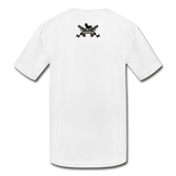 Character #70 Kids' Moisture Wicking Performance T-Shirt - white