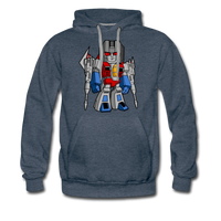 Character #71 Men’s Premium Hoodie - heather denim