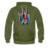 Character #71 Men’s Premium Hoodie - olive green