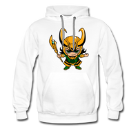 Character #73 Men’s Premium Hoodie - white