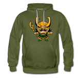 Character #73 Men’s Premium Hoodie - olive green