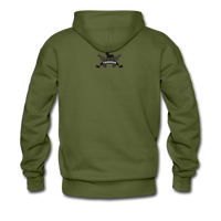 Character #73 Men’s Premium Hoodie - olive green