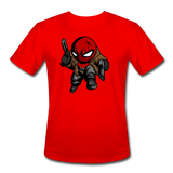 Character #74 Men’s Moisture Wicking Performance T-Shirt - red