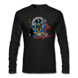 Character #76 Men's Long Sleeve T-Shirt by Next Level - black