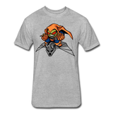 Character #77 Fitted Cotton/Poly T-Shirt by Next Level - heather gray