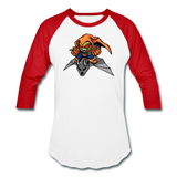 Character #77 Baseball T-Shirt - white/red