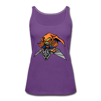 Character #77 Women’s Premium Tank Top - purple