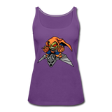 Character #77 Women’s Premium Tank Top - purple