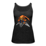 Character #77 Women’s Premium Tank Top - charcoal grey