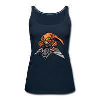 Character #77 Women’s Premium Tank Top - deep navy