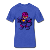 Character #78 Fitted Cotton/Poly T-Shirt by Next Level - heather royal