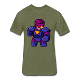 Character #78 Fitted Cotton/Poly T-Shirt by Next Level - heather military green