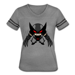 Character #79 Women’s Vintage Sport T-Shirt - heather gray/charcoal