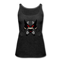 Character #79 Women’s Premium Tank Top - charcoal grey