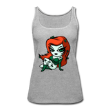 Character #80 Women’s Premium Tank Top - heather gray