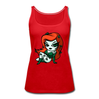 Character #80 Women’s Premium Tank Top - red