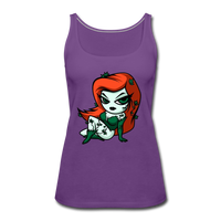 Character #80 Women’s Premium Tank Top - purple