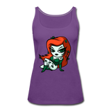 Character #80 Women’s Premium Tank Top - purple