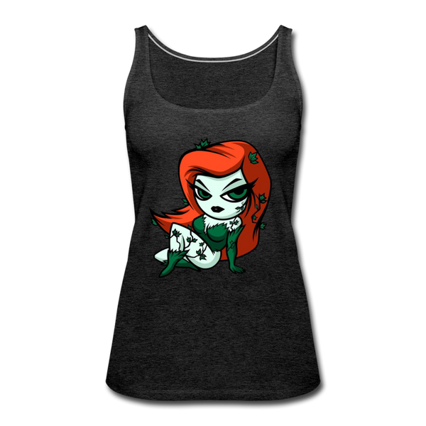 Character #80 Women’s Premium Tank Top - charcoal grey