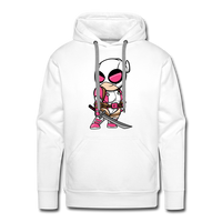 Character #82 Men’s Premium Hoodie - white