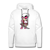 Character #82 Men’s Premium Hoodie - white