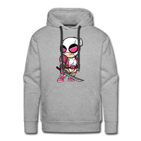 Character #82 Men’s Premium Hoodie - heather grey