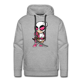 Character #82 Men’s Premium Hoodie - heather grey