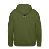 Character #82 Men’s Premium Hoodie - olive green