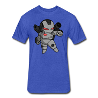 Character #83 Fitted Cotton/Poly T-Shirt by Next Level - heather royal