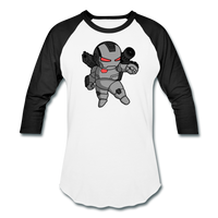 Character #83 Baseball T-Shirt - white/black