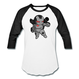 Character #83 Baseball T-Shirt - white/black