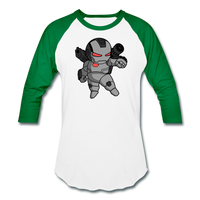 Character #83 Baseball T-Shirt - white/kelly green