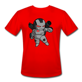 Character #83 Men’s Moisture Wicking Performance T-Shirt - red